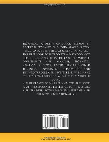 Technical Analysis of Stock Trends – Robert D. Edwards & John Magee