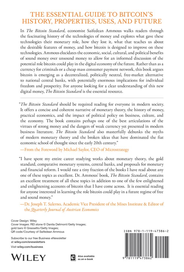 The Bitcoin Standard by Saifedean Ammous