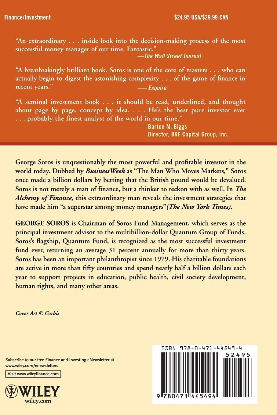 The Alchemy of Finance (Wiley Investment Classics) 2nd