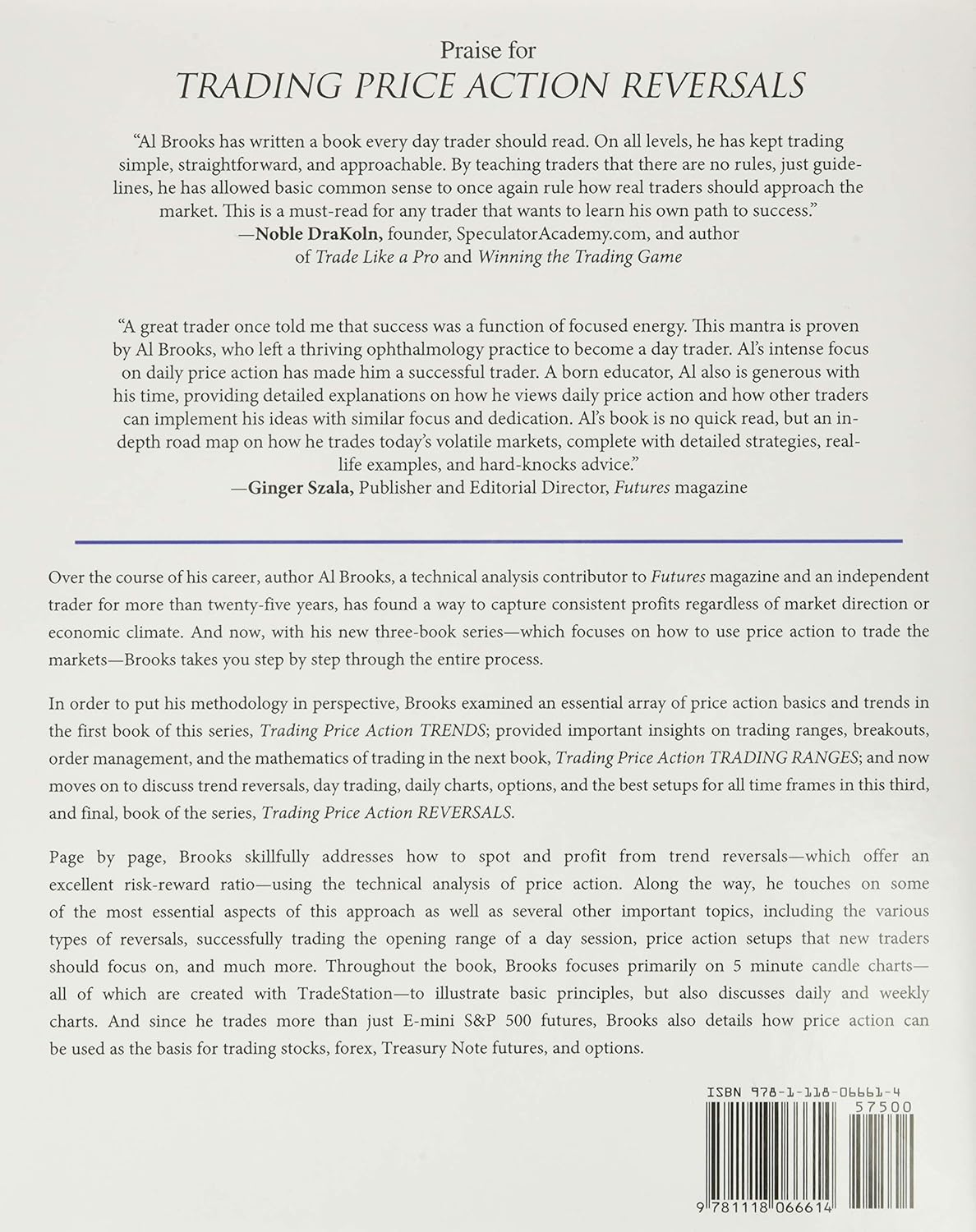 Trading Price Action Reversals – Al Brooks