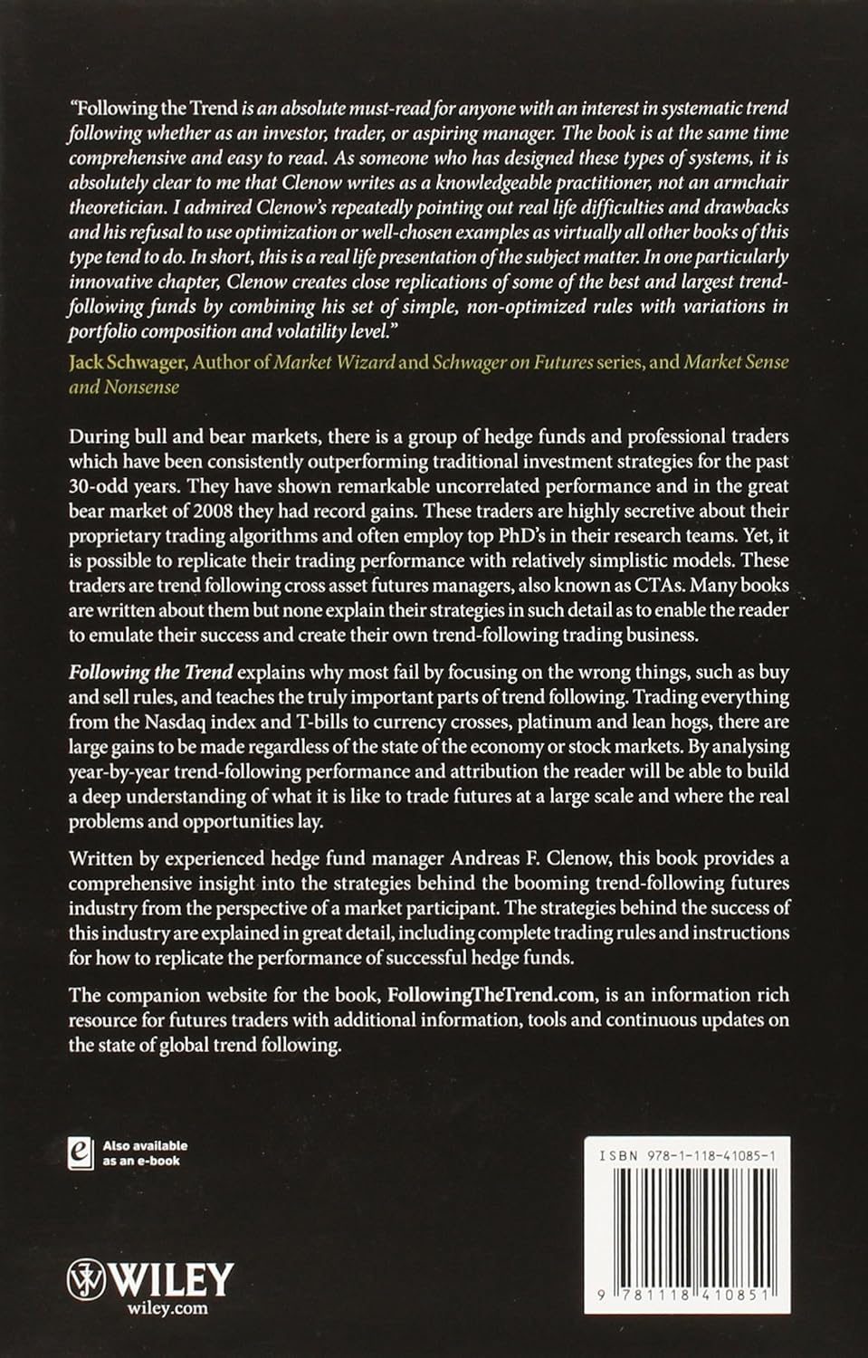 Following the Trend – Andreas Clenow