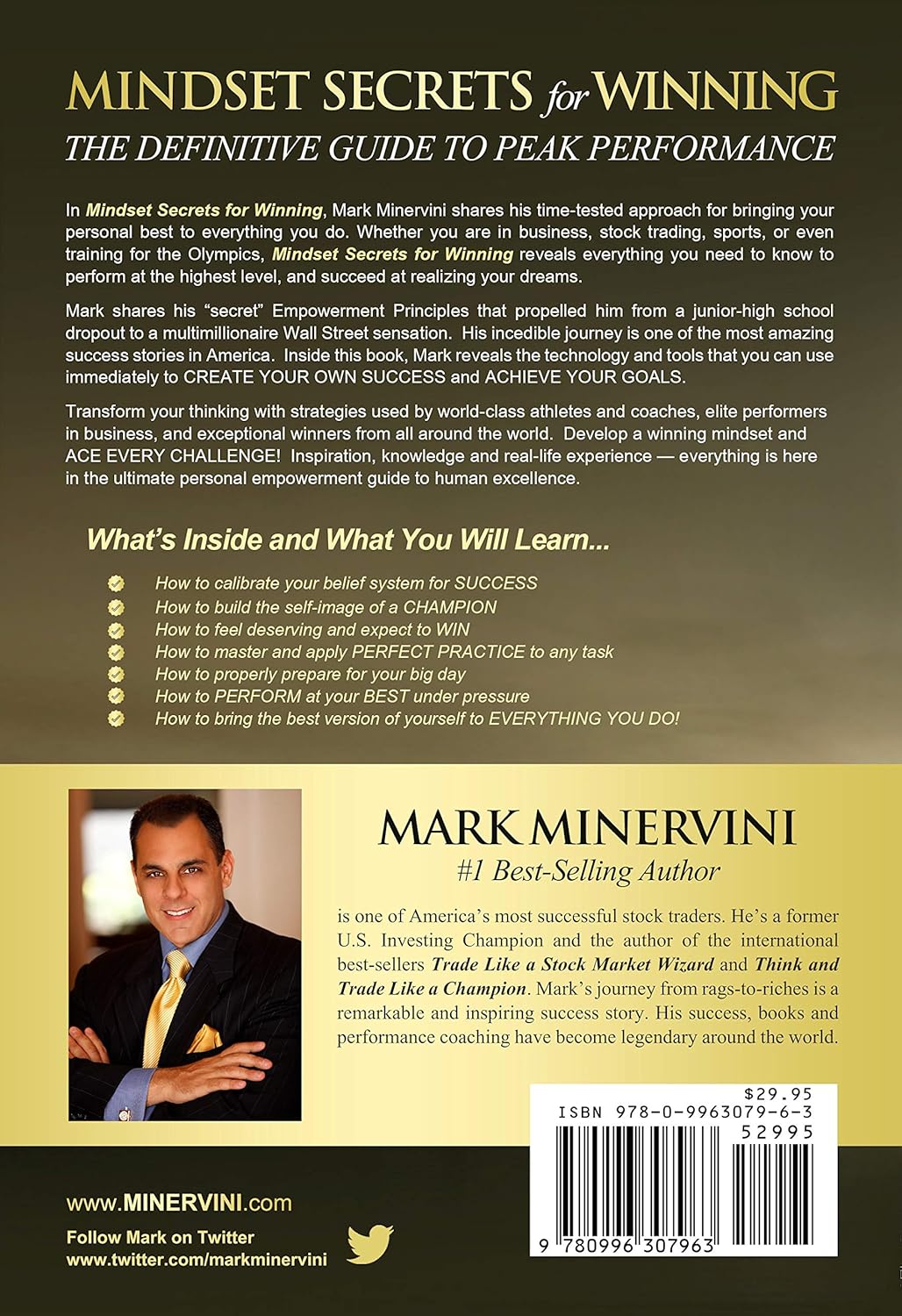 Mindset Secrets for Winning – Mark Minervini